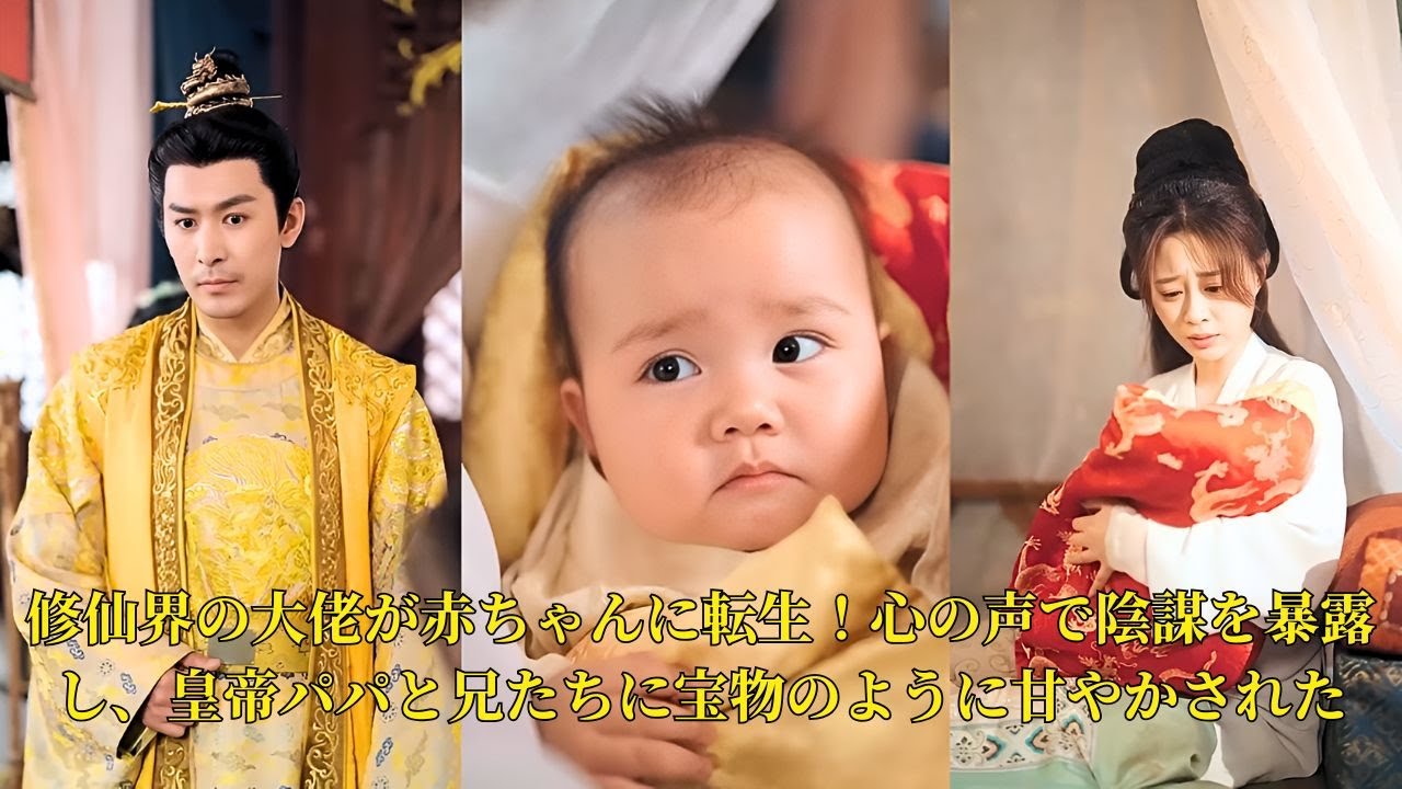 【映画 フル】修仙界の大佬が赤ちゃんに転生！心の声で陰謀を暴露し、皇帝パパと兄たちに宝物のように甘やかされた #映画 #中国ドラマ #ショートドラマ