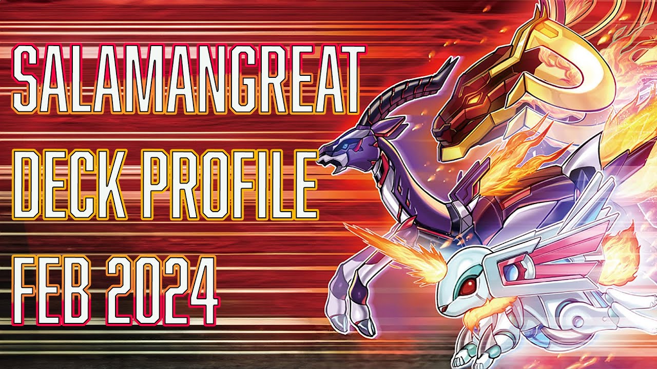 YUGIOH Salamangreat Deck Profile UPDATE FEB 2024