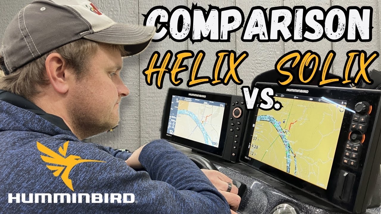 Humminbird Graph Comparisons: Helix vs. Solix!