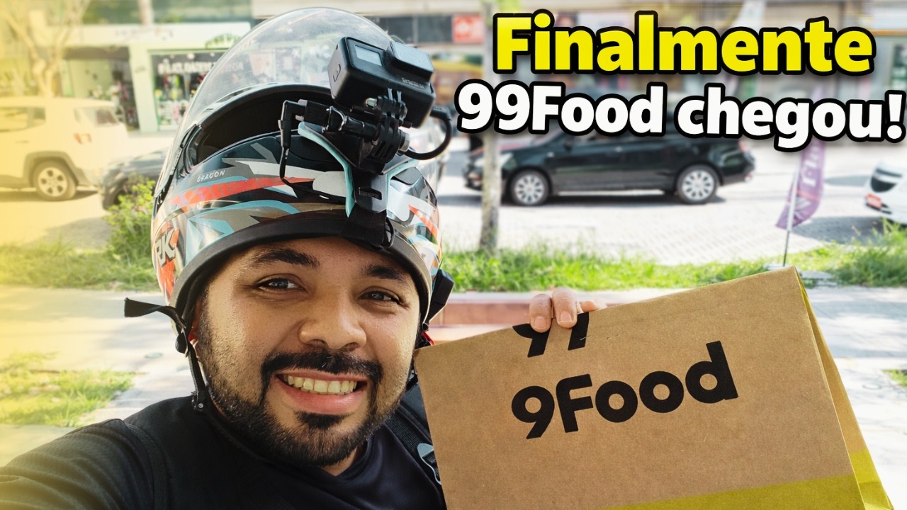 FINALMENTE CHEGOU A 99FOOD! MEU PRIMEIRO DIA !
