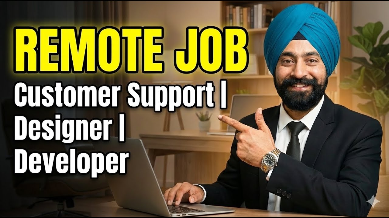 Work from Home Jobs | Customer support, Graphic Designer, Frontend Developer | Actively Hiring