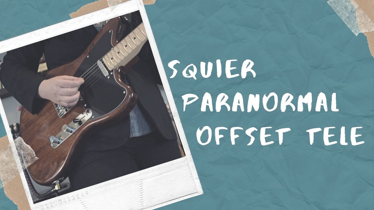 Squier Paranormal Series Offset Telecaster Demo & Review