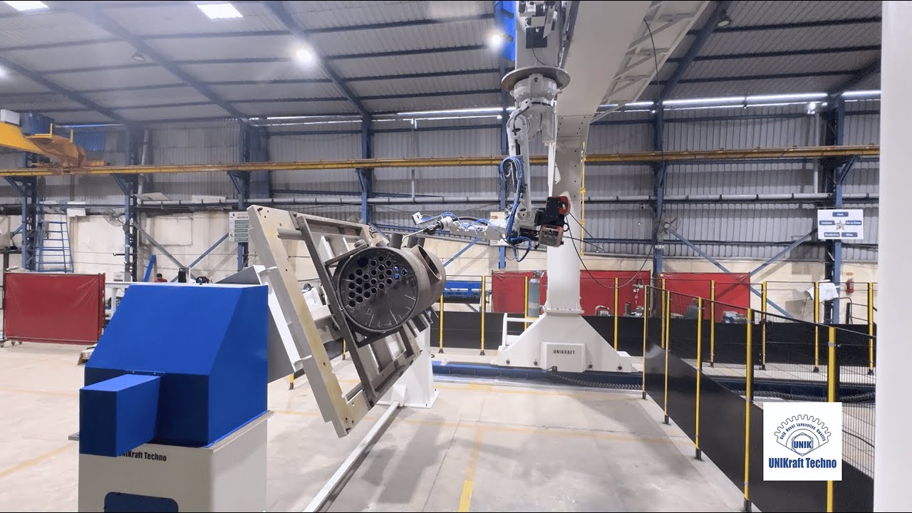 Robotic Gantry Welding System with laser seam tracking | Automation Technology | 2025
