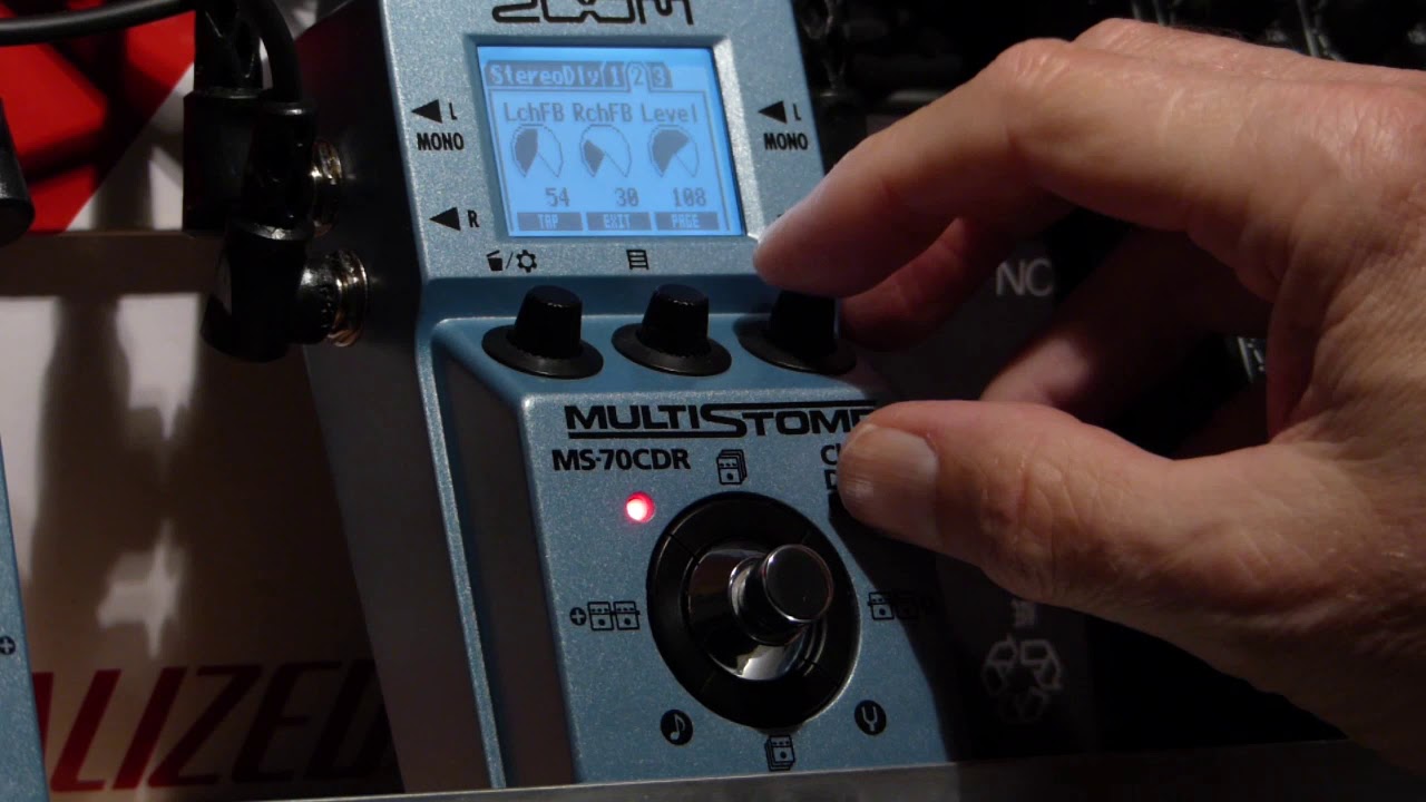 Zoom MS-70CDR for SYNTHS tutorial #4. Enhancing a thin synth sound.
