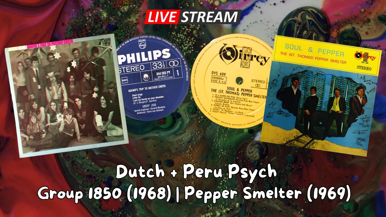 Live Psych: Group 1850 - Agemo's Trip To Mother Earth (1968 Netherlands) | Psychedelic Rock