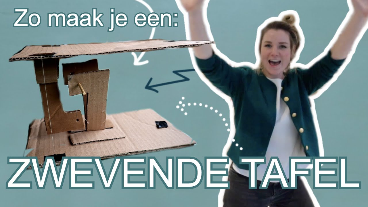 Zo maak je een: ZWEVENDE TAFEL