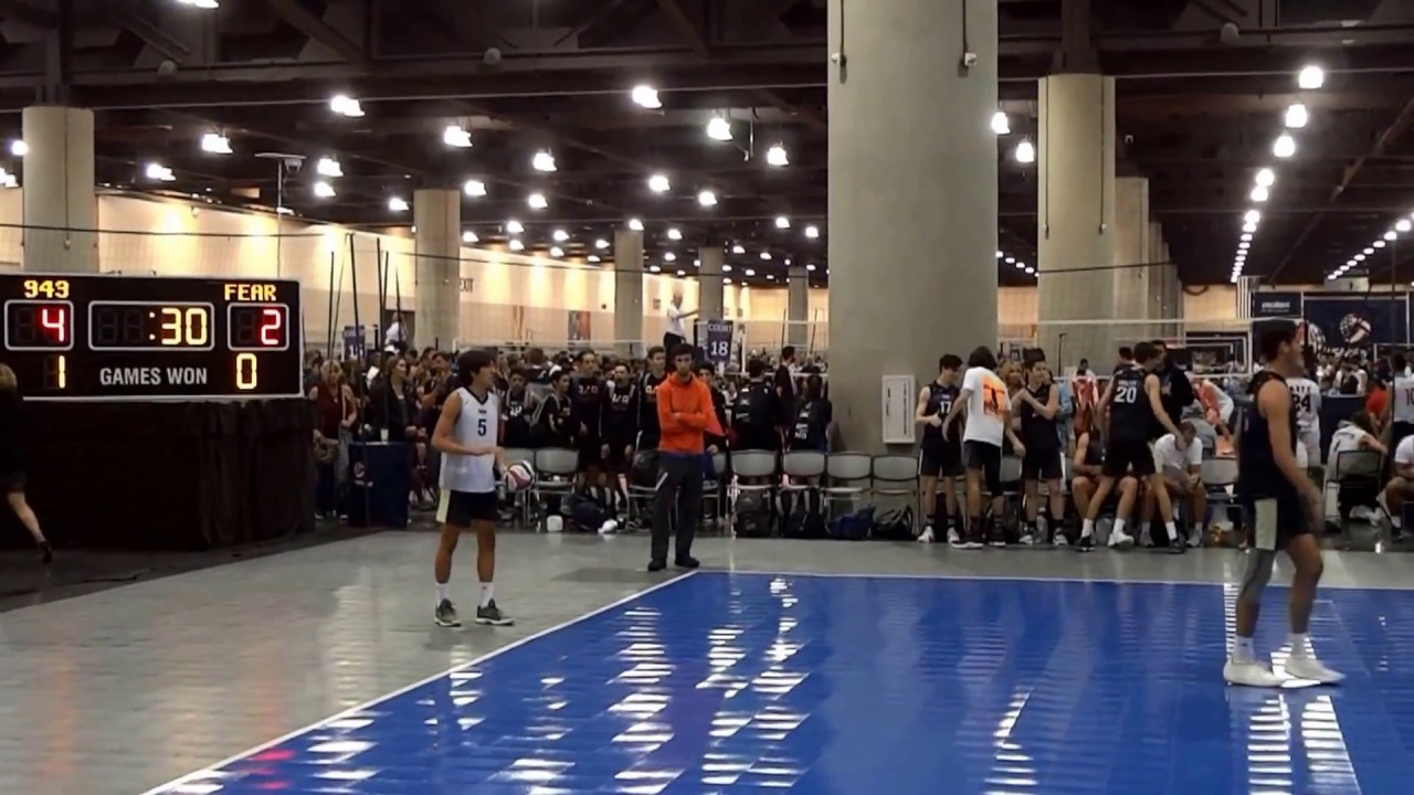2018 boys Junior national championships semifinals az fear 18 vs 949 semi set 1 and 2