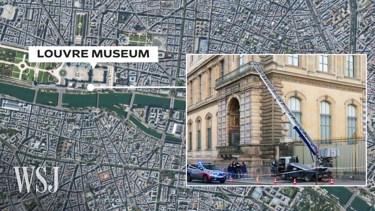 Louvre Heist: How Thieves Stole &lsquo;Priceless&rsquo; Jewels in Broad Daylight | WSJ