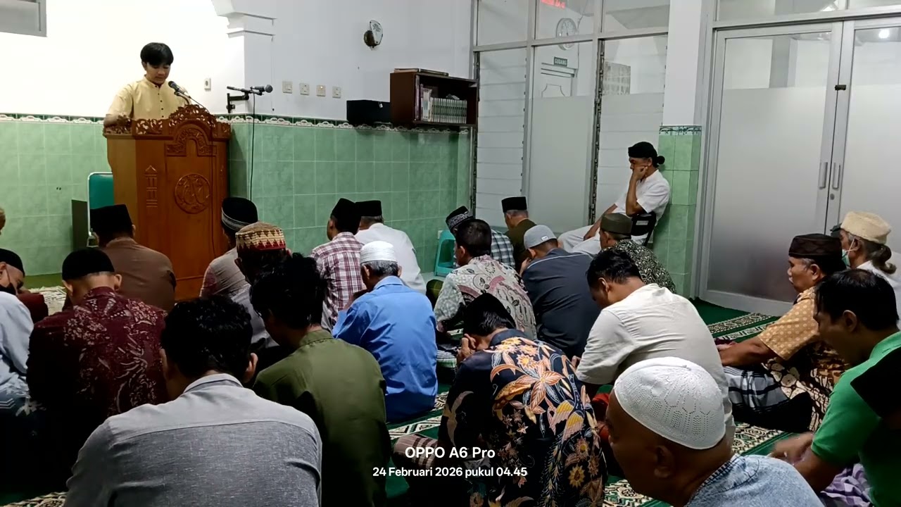 0224+0452 Sultan Hidayatulloh. Kultum Subuh Masjid Al Huda Sibela Mojosongo Solo. 24 Feb 2026