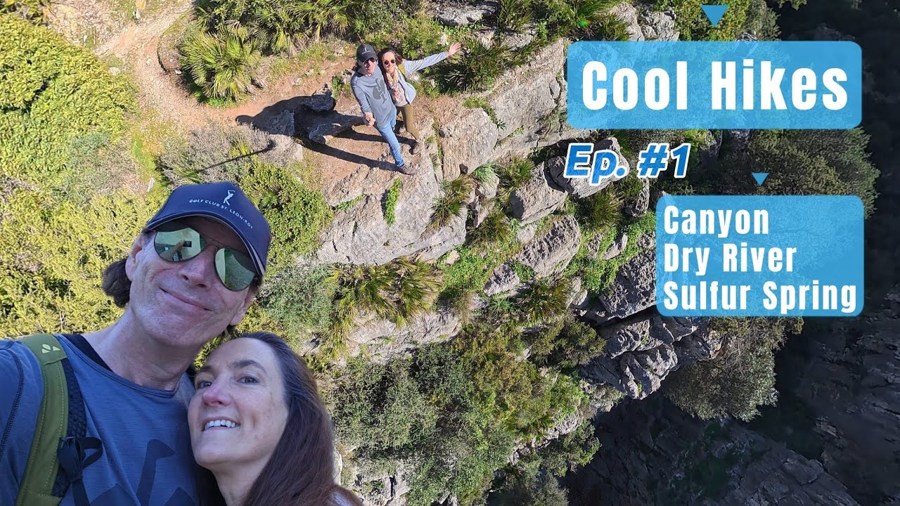 Hiking in Spain - Andalusia 🇪🇸 | Canyon Trails, Dry Riverbeds & Sulfur Spring / Episode #1