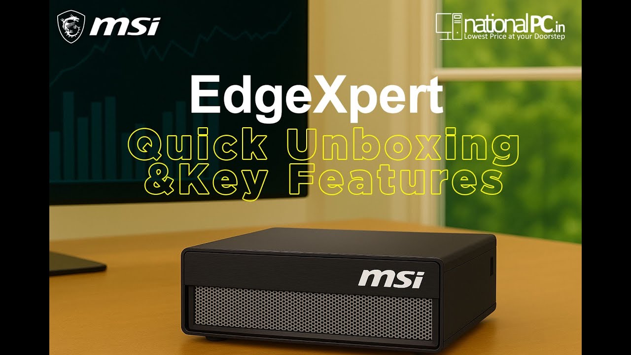 MSI EdgeXpert NVIDIA GB10 Blackwell AI Supercomputer