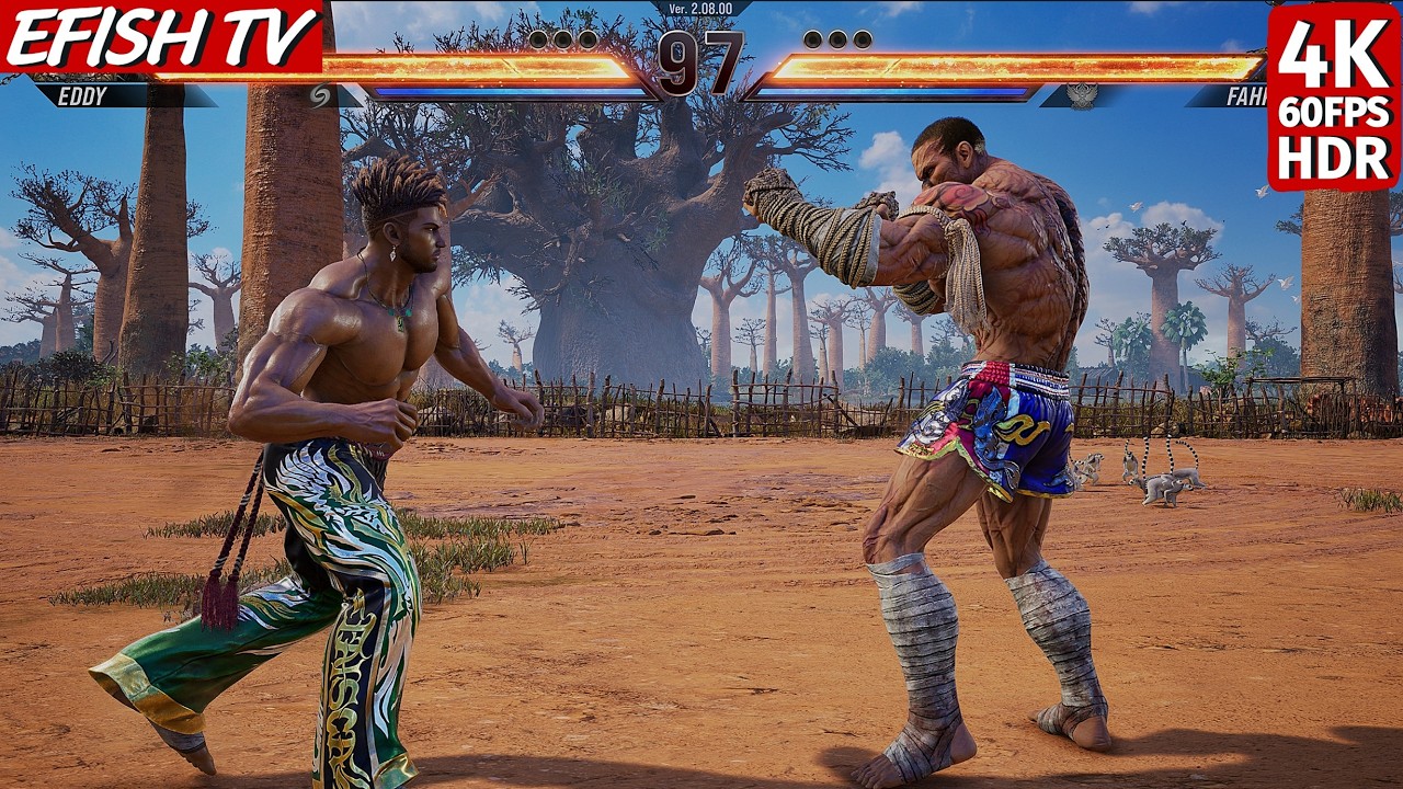 Eddy Gordo vs Fahkumram (Hardest AI) - Tekken 8