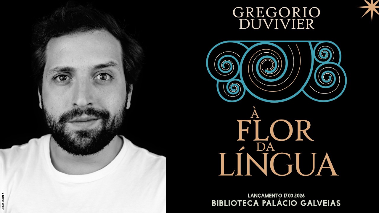 Lan&ccedil;amento de &laquo;&Agrave; Flor da L&iacute;ngua&raquo;, de Gregorio Duvivier