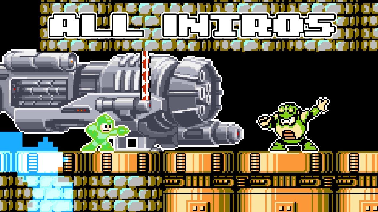 Mega Man 4: Animated Intros