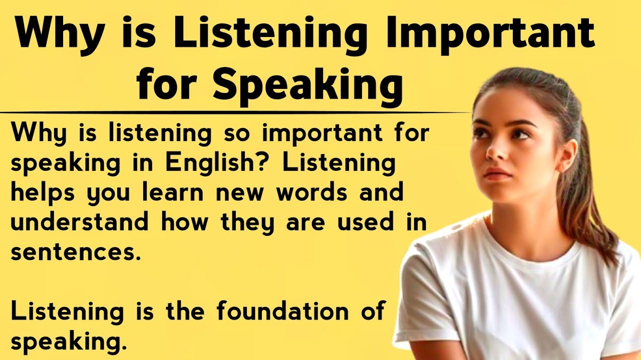 Why is Listening Important | My Powerful Story | Graded Reader | Improve Your English 