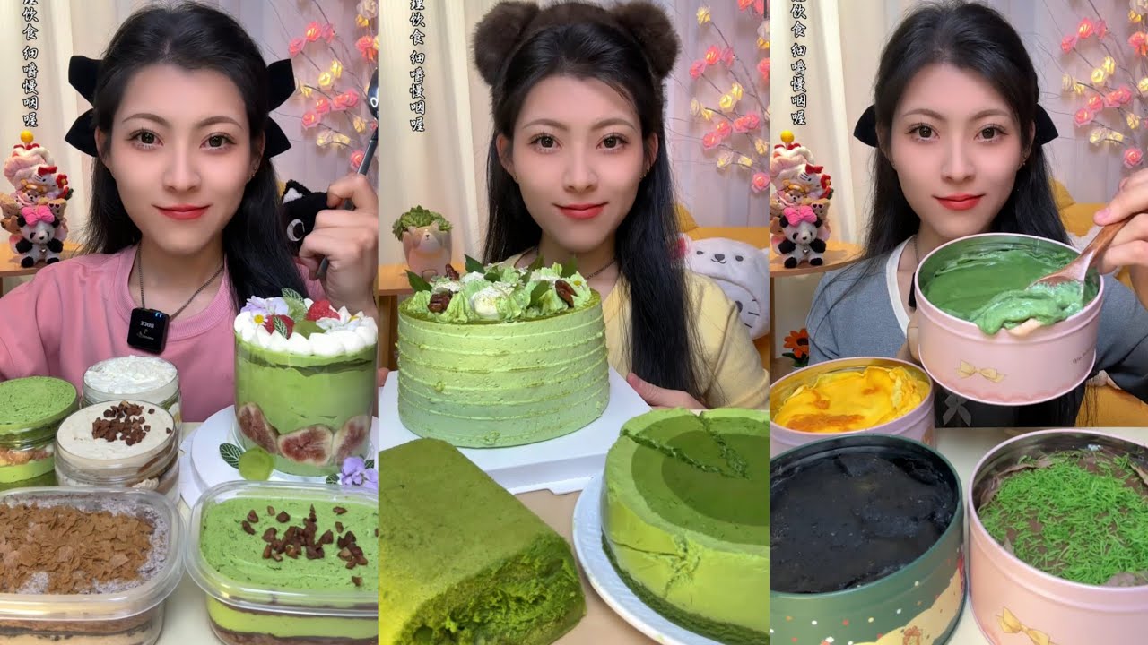 Chocolate Crepe&Chocolate PearlsCAKE 🎂🍰 & DessertASMR/EatingShow Challenge