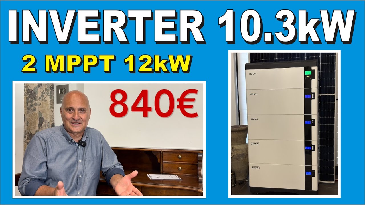 INVERTER 10.3kW 12kW PANNELLI 2 MPPT #fotovoltaico #faidate #perte