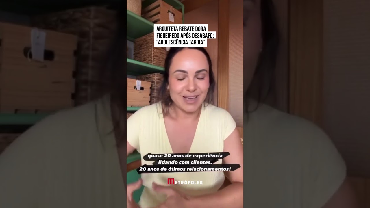 Arquiteta rebate Dora Figueiredo sobre reforma de apartamento alugado: 