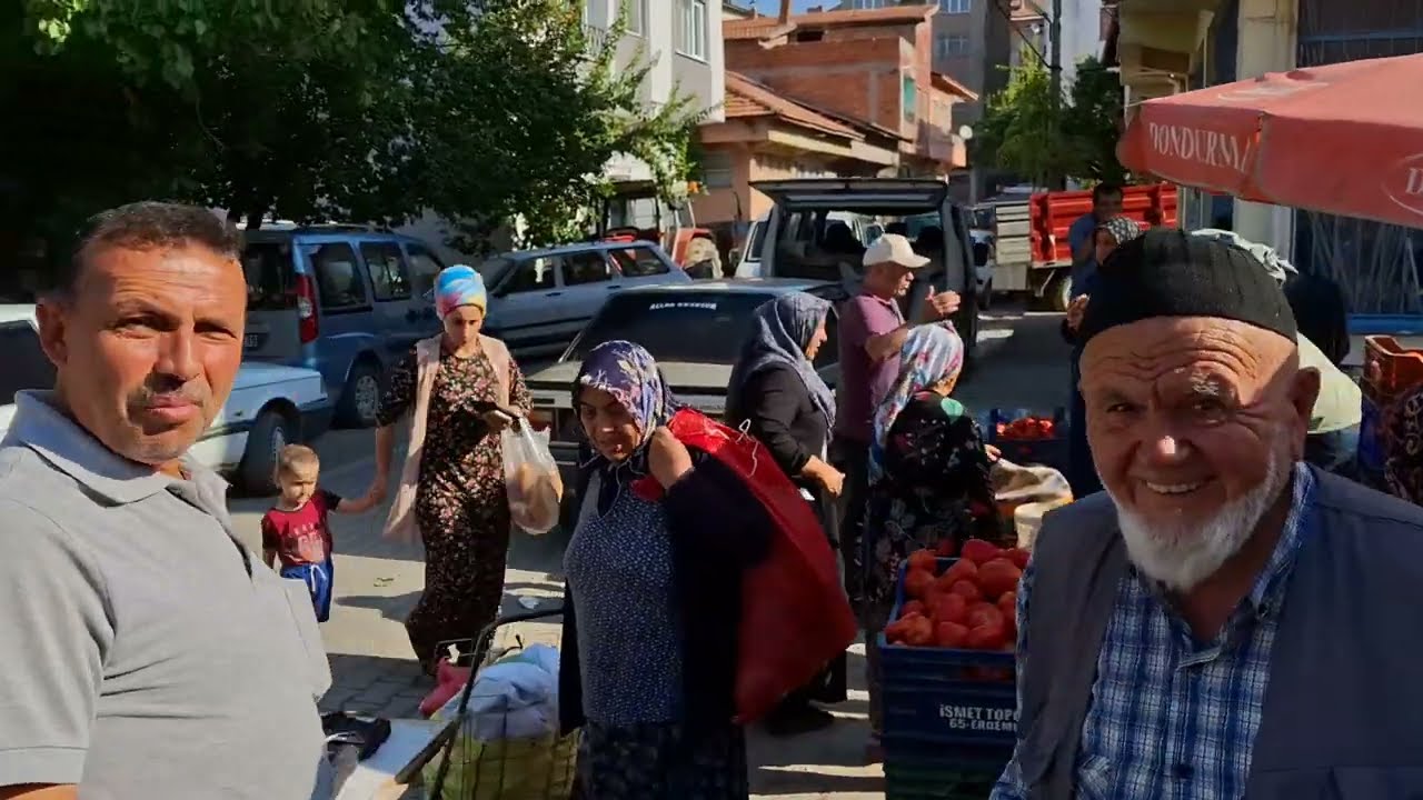 ÇORUM SUNGURLU SEBZE PAZARI KÖYLÜ PAZARI 5 EYLÜL ÇEKİMİ 6 EYLÜL 2024