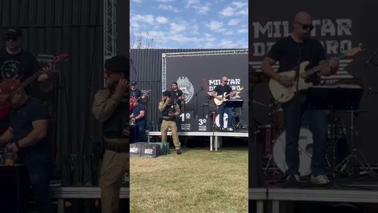 apresentação Militar de Ferro 2025 - Pratica de Banda - Escola de Musica Fabio Alenar