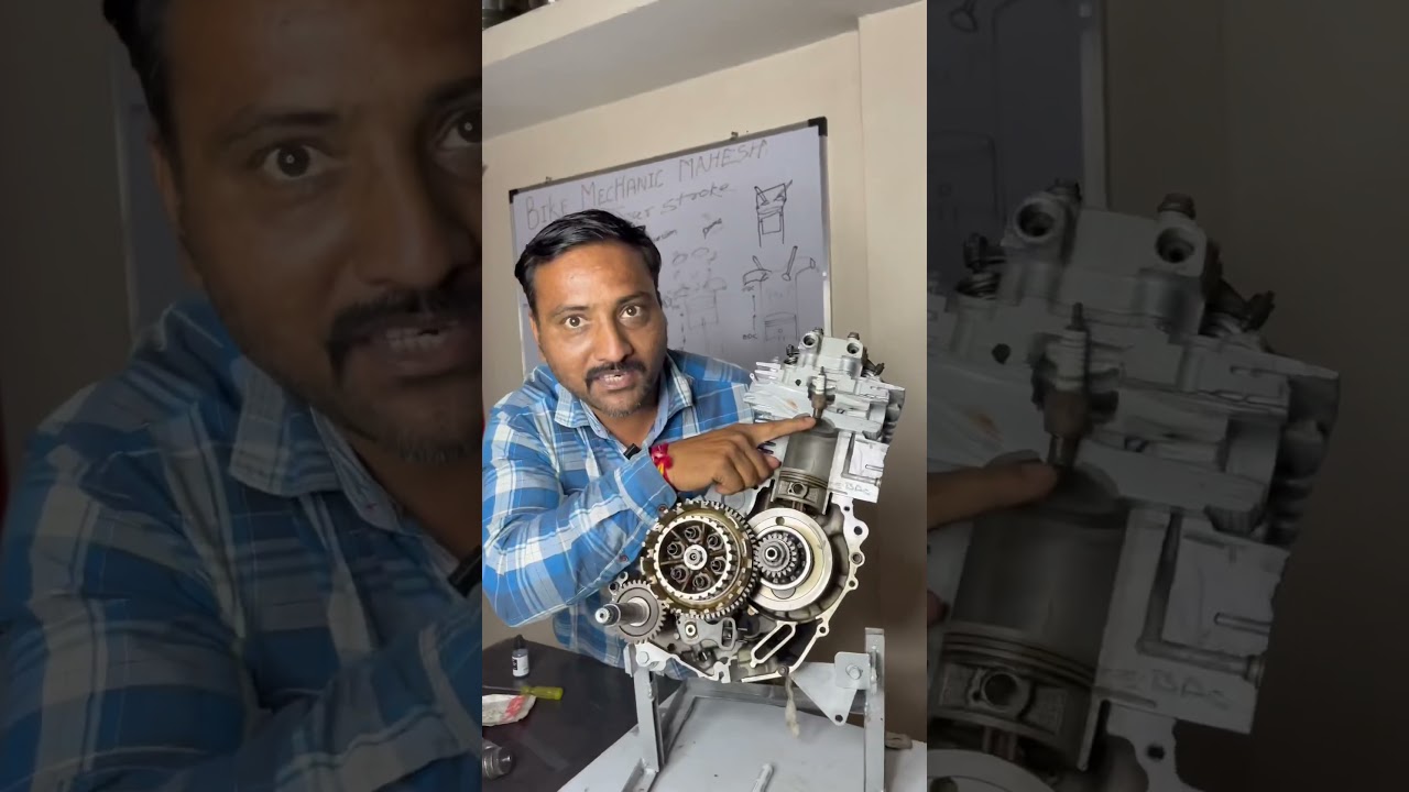 Spark Plug working #bike #shorts #shortvideo#hero