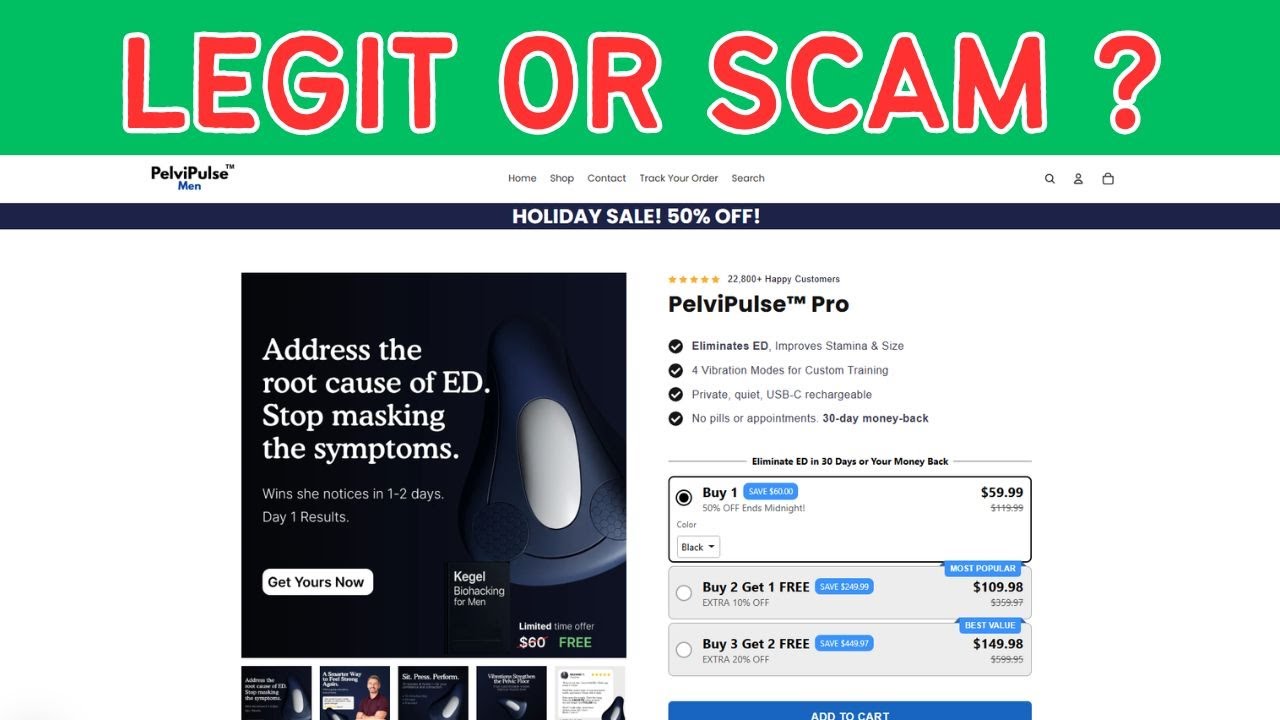 Pelvi Pulse Pro Reviews - Is Legit or Scam ?