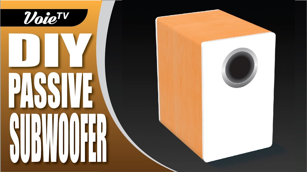 DIY passive subwoofer