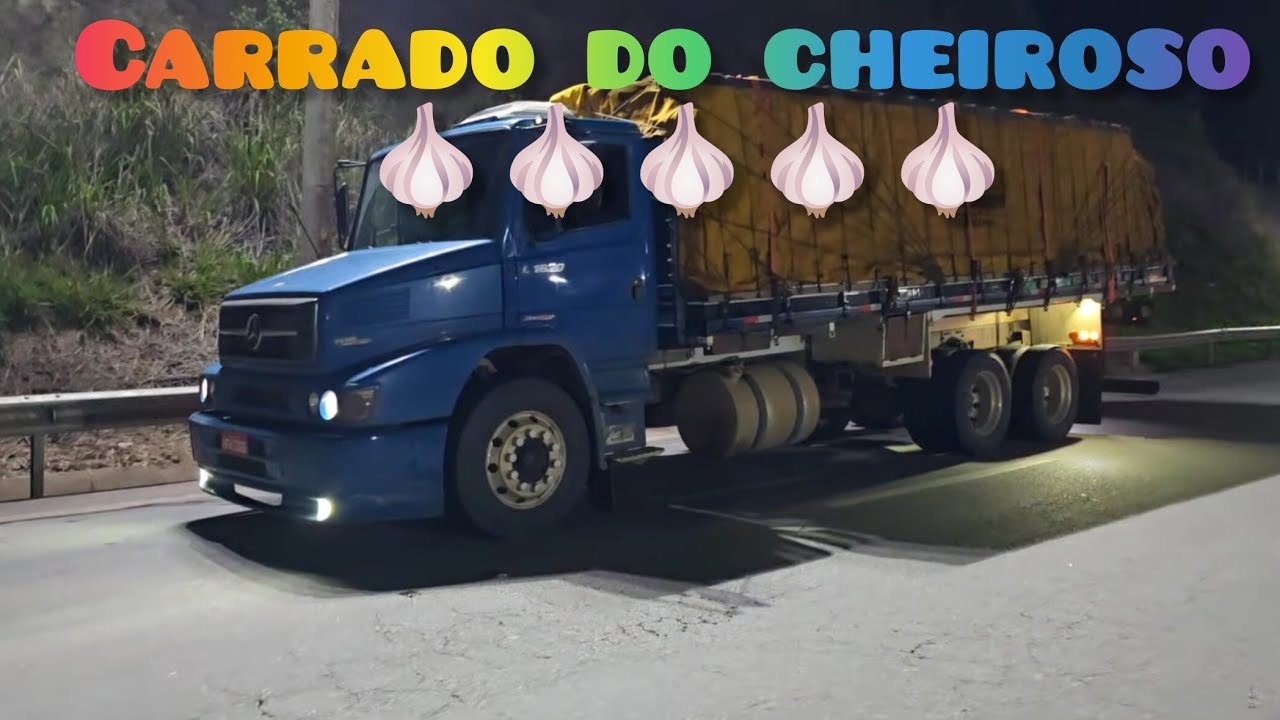 (1620) Depois de muito dias carreguei uma carga de alho .......