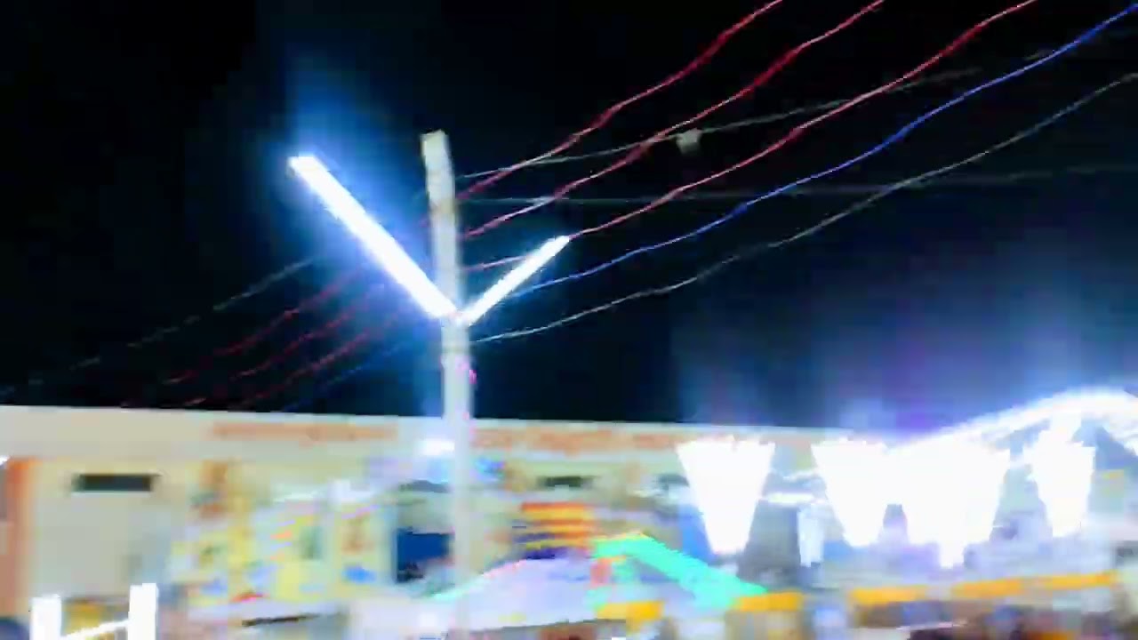 Mela video in sultanpur Part 2 best video status #durga puja enjoy color night light