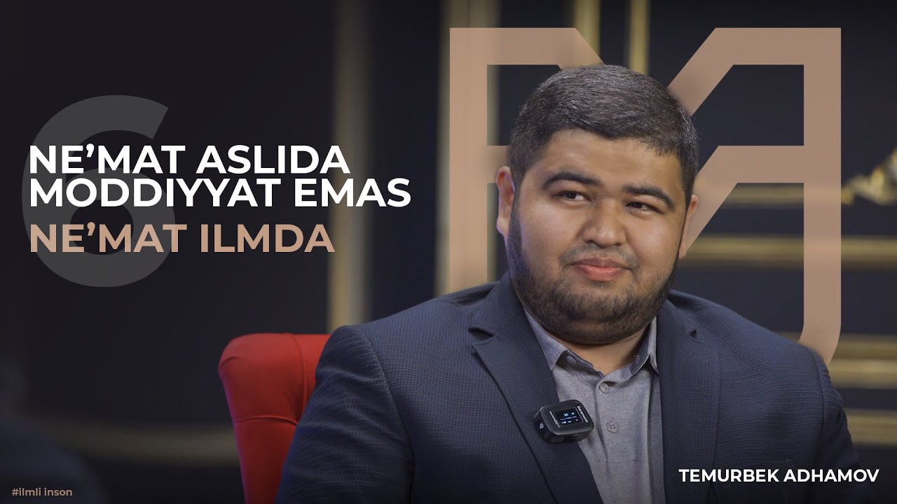 Ne'mat aslida moddiyyatda emas, ne'mat ilmda