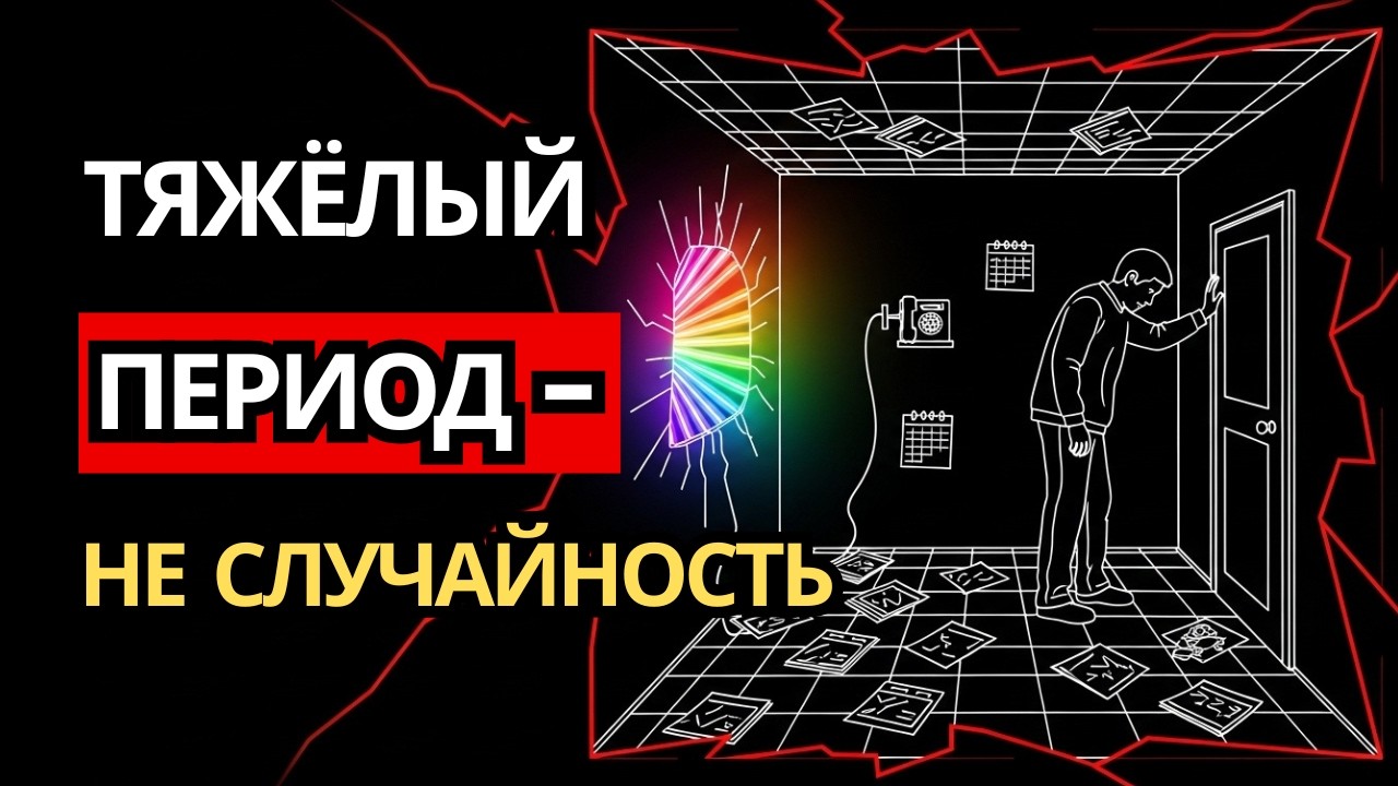 ТЫ ПОЙМЁШЬ, ЧТО УДЕРЖИВАЕТ ТЕБЯ ВНУТРИ ОДНОГО И ТОГО ЖЕ КРИЗИСА