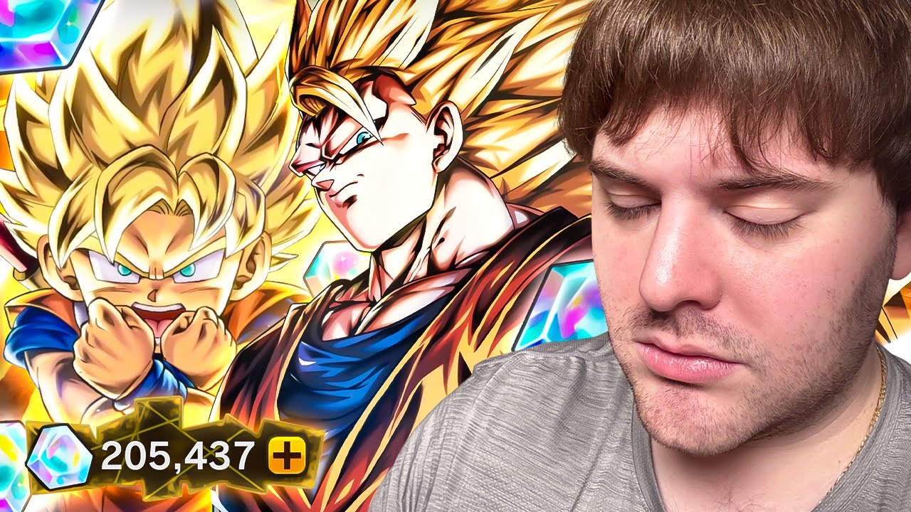 (Dragon Ball Legends) OVER TWO HUNDRED THOUSAND CC SUMMONS FOR LF DAIMA GOKU & SSJ3 GOKU!