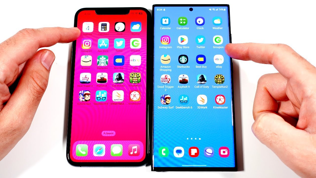 iPhone 11 Pro Max vs Galaxy S23 Ultra Speed Test