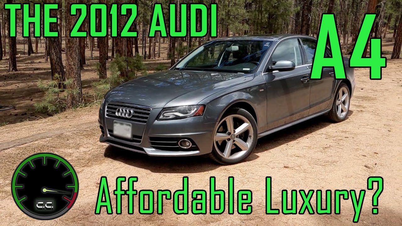 Обзор роскошного седана Audi A4 2012 года