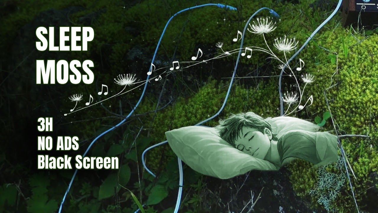 Fall Into Sleep Instantly (No Ads) • Moss Soundscape, Nervous System Reset • Goodbye Stress