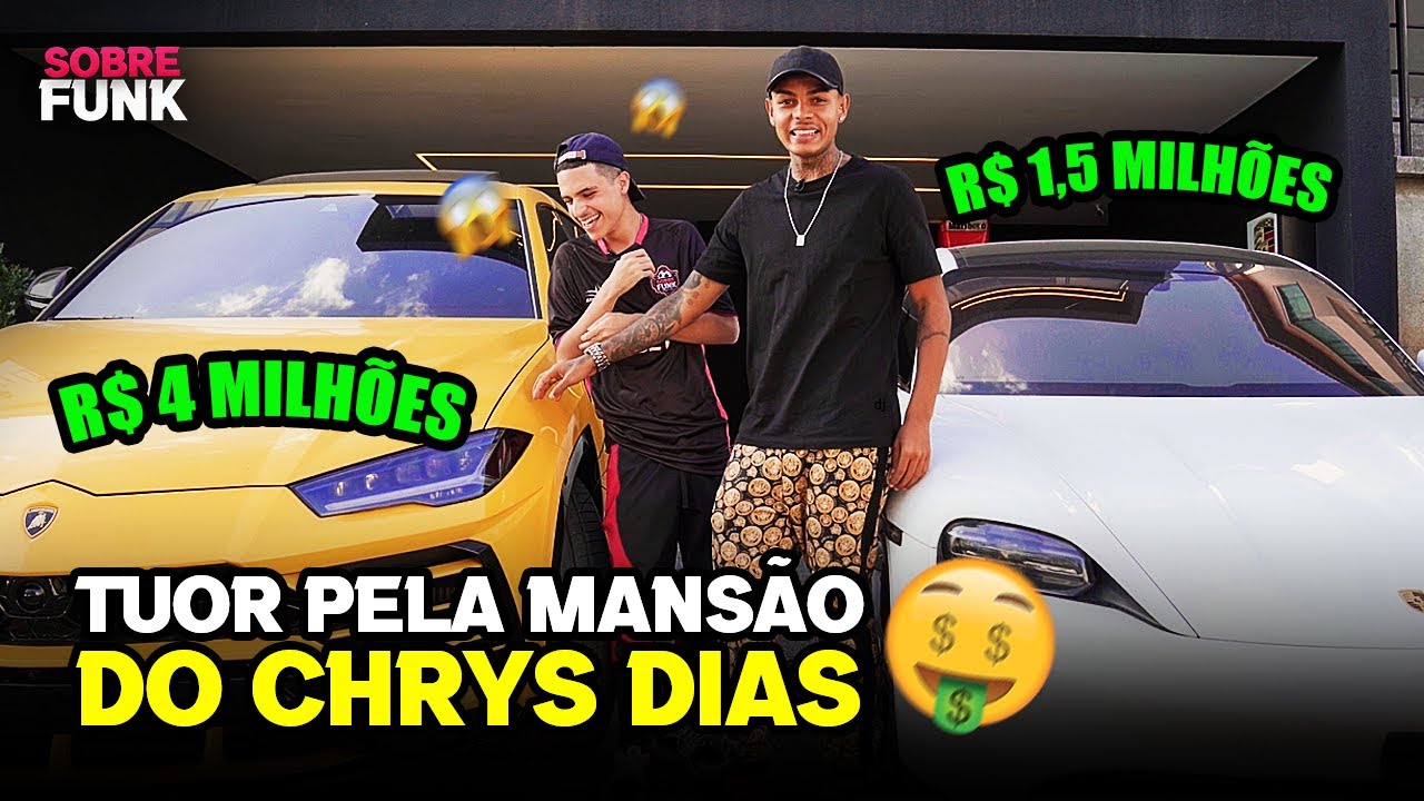 Visitamos a Mansão de 17 Milhões do Chrys Dias | Sobre Funk