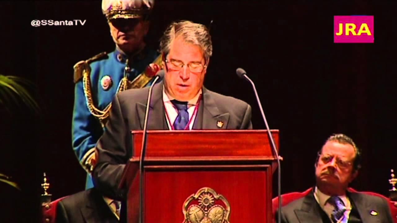 Presentación del pregon de Sevilla 2014 por Gregorio Serrano