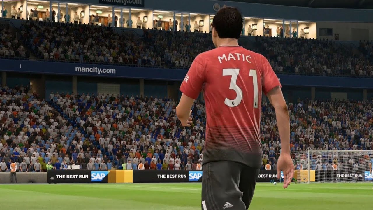 FIFA 19 - Manchester City vs Manchester United - Gameplay (HD) [1080p60FPS]