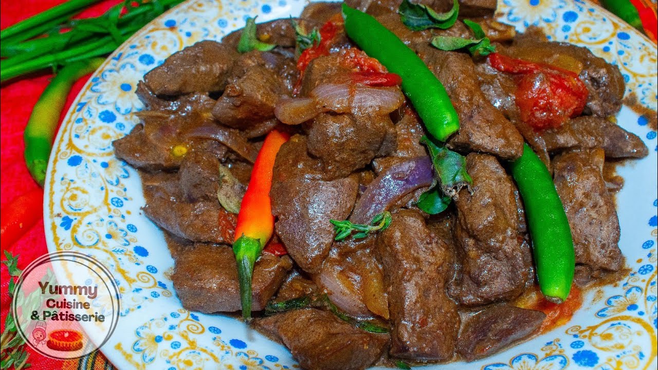 Recette de foie  de mouton sauté ( ma façon)