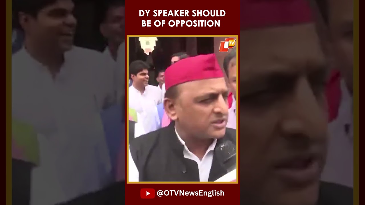 SP Chief Akhilesh Yadav Toes The Line Of Opposition, Says Deputy Speaker Should Be Of Oppn