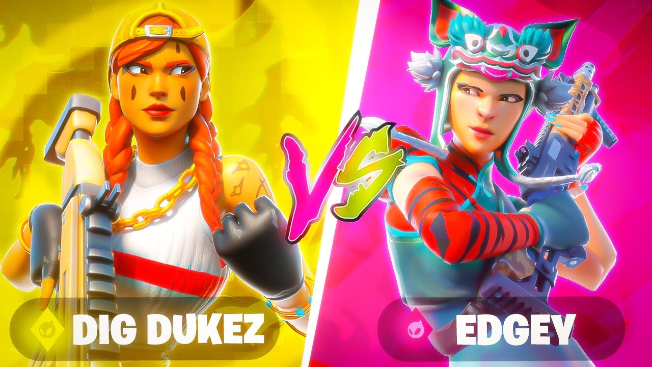 Dukez vs Edgey | Fortnite 1v1 for CASH!