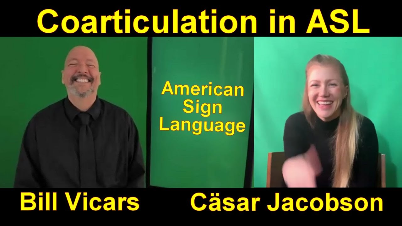 Coarticulation effects in American Sign Language (ASL)