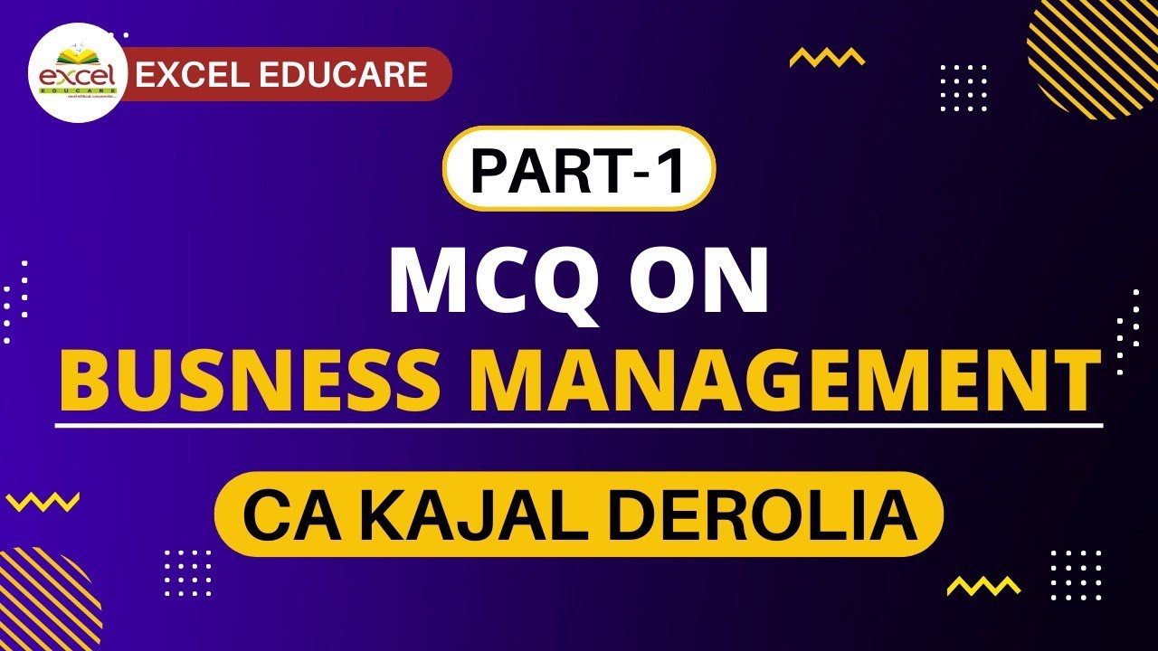 Business Management MCQ#1 | MCQ Questions with Answer | DUET | CUET | CUET NTA | CUCET |