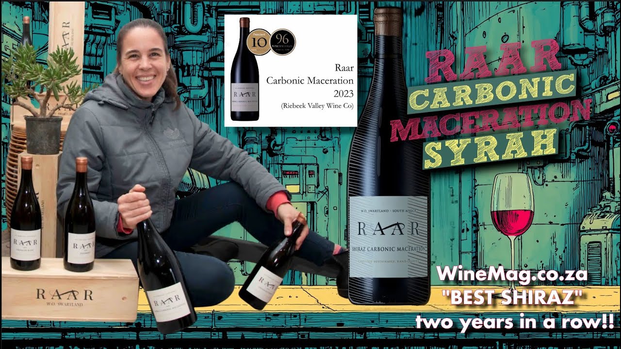 South Africa's Shiraz of the Year TWICE! | RAAR Carbonic Maceration Syrah | HANtv S05.Ep27