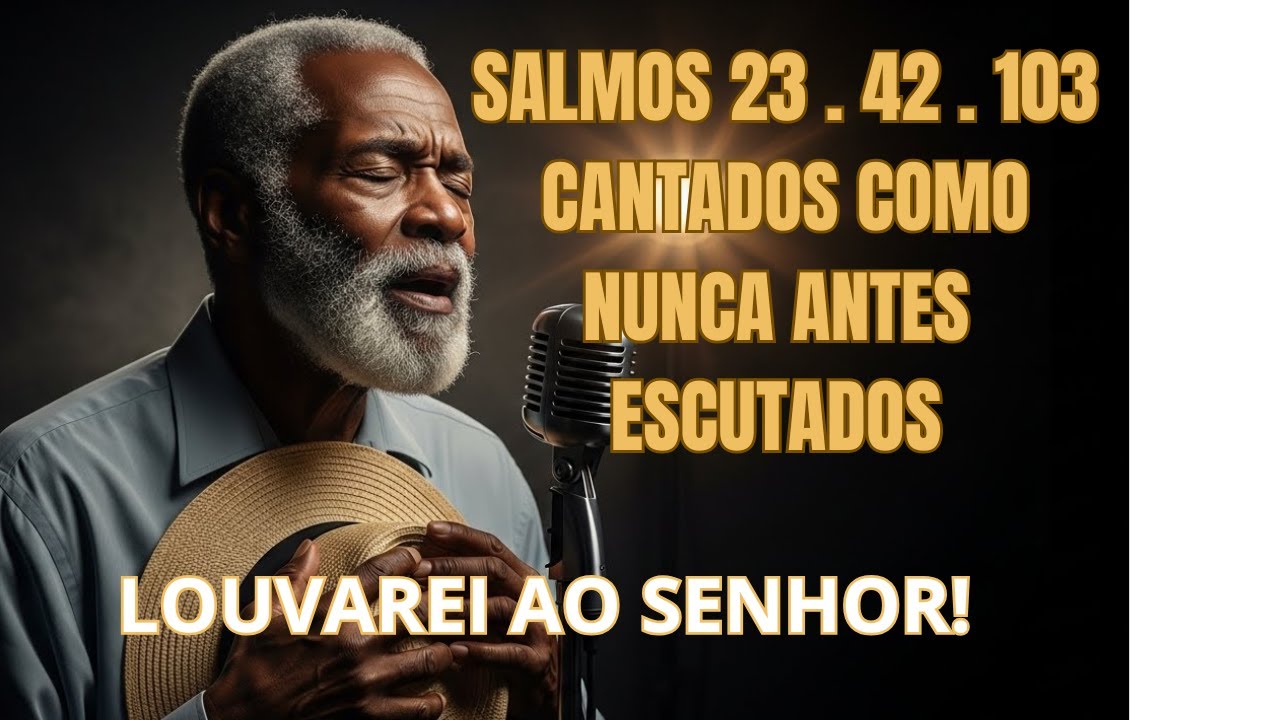 🎧 Salmos que Curam a Alma ✝ | 🙏 Salmo 23, 42 e 103  Músicas Gospel Originais 🎶