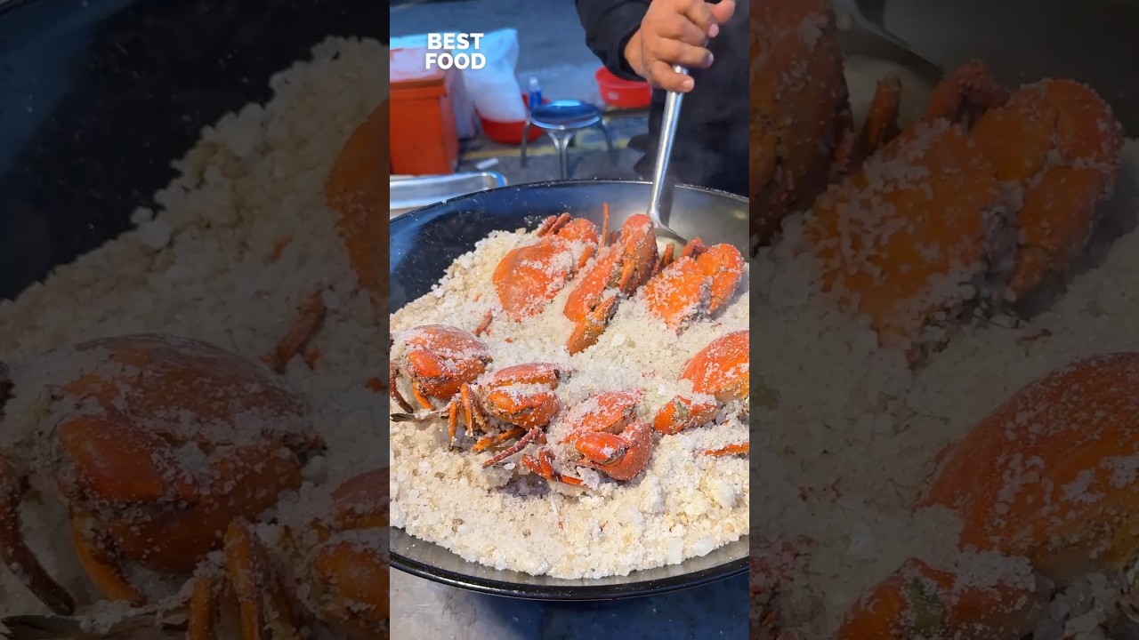 Salt Baked Crabs 🦀