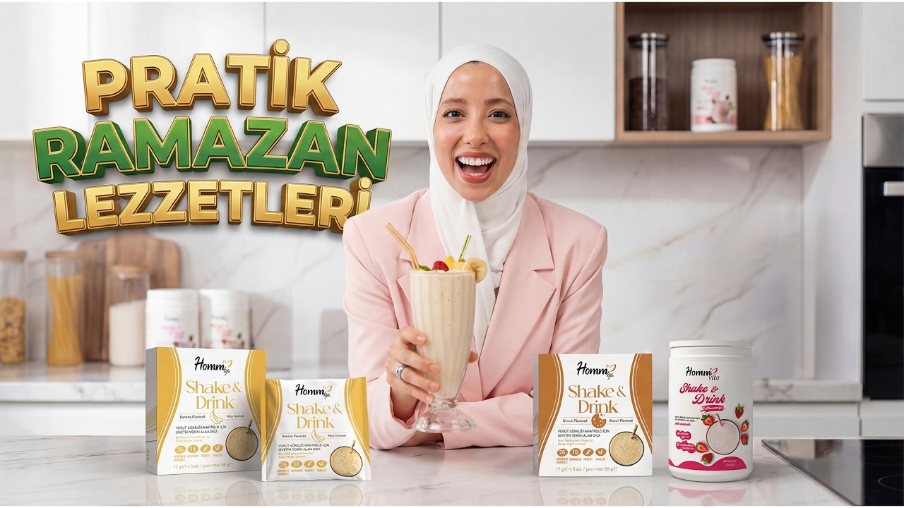 HOMM CHEF - PRATİK RAMAZAN LEZZETLERİ  | Shake & Drink
