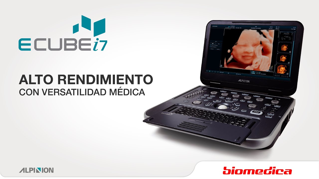 Ecografo portátil E-CUBE i7: La Innovación es Portabilidad
