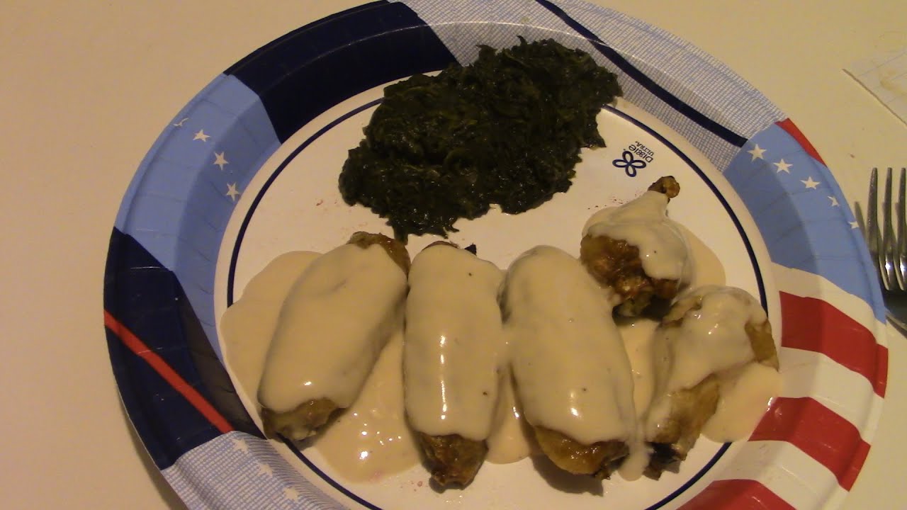 Crispy Alfredo Chicken Wings