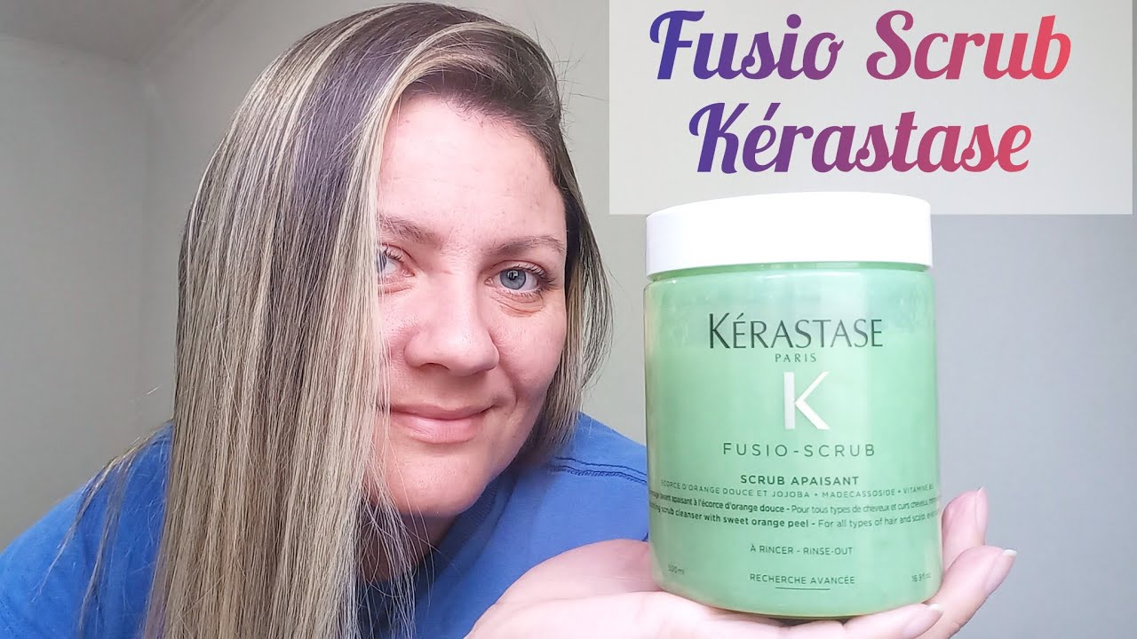 Kérastase Fusio Scrub Apaisant☆ Shampoo Esfoliante Calmante #loiro  #cabelo #kerastase#blonde